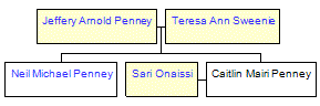 Mini tree diagram