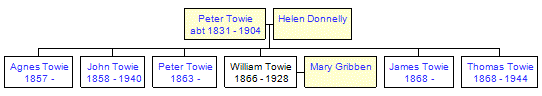 Mini tree diagram