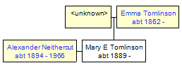 Mini tree diagram