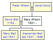 Mini tree diagram