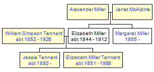 Mini tree diagram